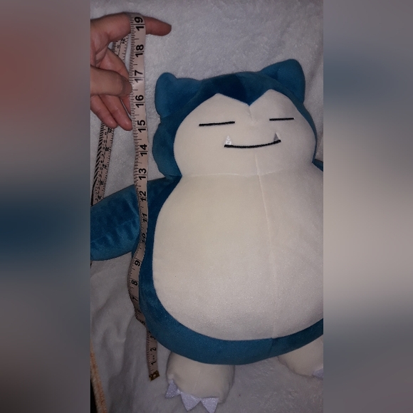 Pokemon Sleeping Snorlax Pillow Plush 18-In New - Picture 6 of 6